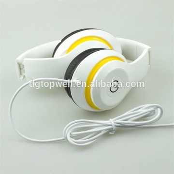 Good quality customized custom brand wired headphone
