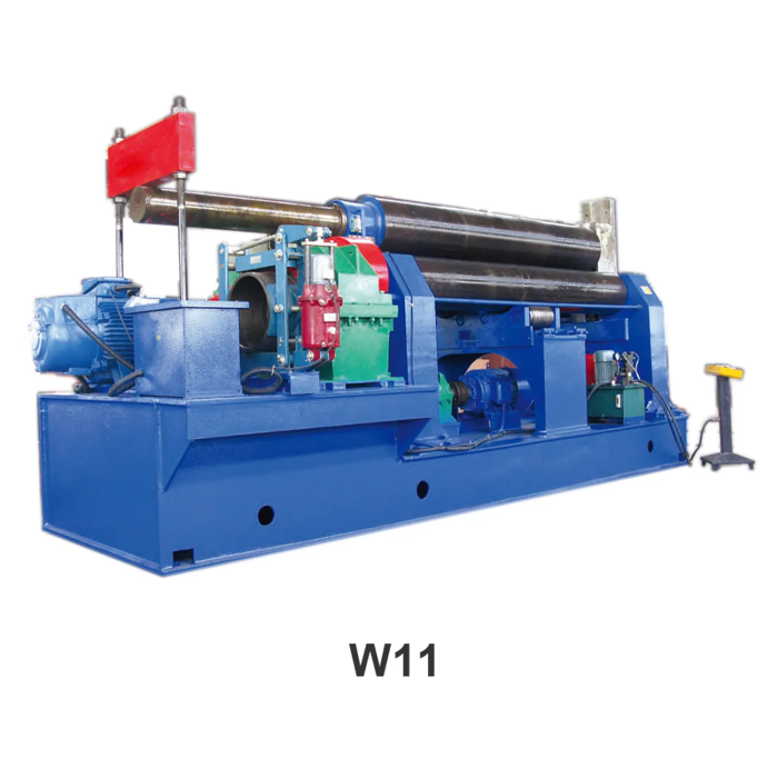 W11 Series mechanical 3-roller symmetrical plate rolling machine