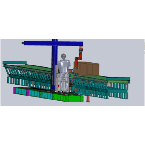 Robot de coupe carré