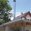Chimney 5 Inch 90° Tee with cap (accessory)