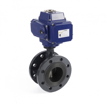 High-Quality ZHTV Double Flange Butterfly Valves: DN40 to 1000, Isolation Valves with Zero Leakage and Steel Construction