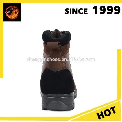 High ankle strong laces 100%cow leather sympatex woodland safety hiking shoes men