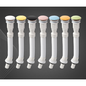 변기 커넥터 파이프, 화장실 팬 튜브, 유연한 스프링 배수 호스