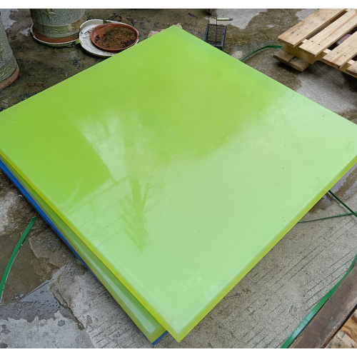 Plastic Polyurethane Plate Transparent Clear Yellow PU Sheet