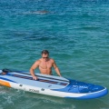 Solid paddle boards SUP Blue inflatable board