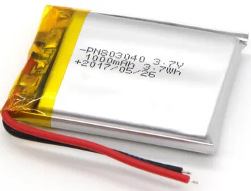 1000mAh Lithium Ion Polymer Battery For Speakers (LP3X4T8)