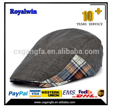 2015 hot selling Beret cap, ivy cap, beret hat baseball cap with printing logo