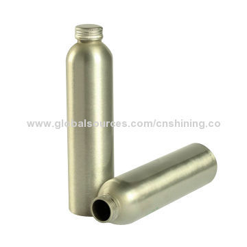 Aluminum Beverage Bottle, 100% Recyclable, Eco-friendly and Corrosion-resistant