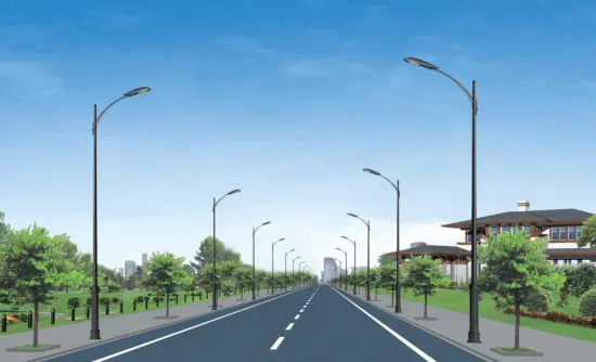 12m Single Bracket Lamp Pole