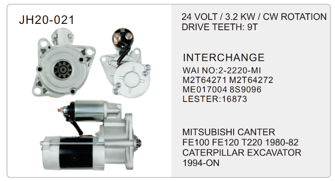 MITSUBISHI M2T-JH20-021-X