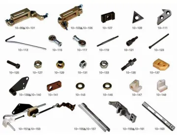 SULZER PROJECTILE LOOM SPARE PARTS SCISSOR DRIVEN FROM FRAME