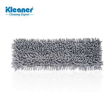 Kleaner Microfiber Mop: แผ่นพื้นรูปสี่เหลี่ยมผืนผ้าที่ใช้ซ้ำได้