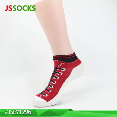 personalized vamp pattern crew socks ankle socks for men