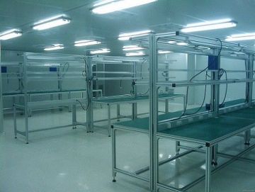 Rock Wool Pharmacy Iso 5 Clean Room System For Workshop / Product Line