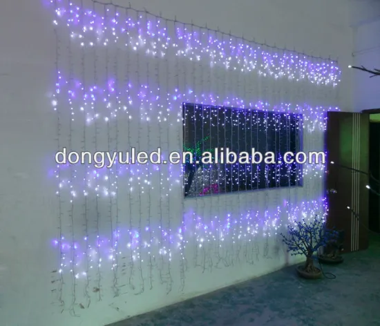 LED waterfall light , string light , curtain light