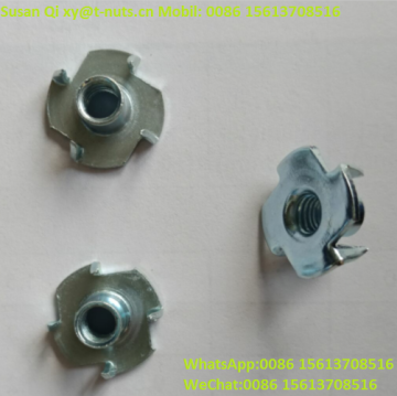 Zinc Plated Carbon Steel Furniture Steel T-Nuts