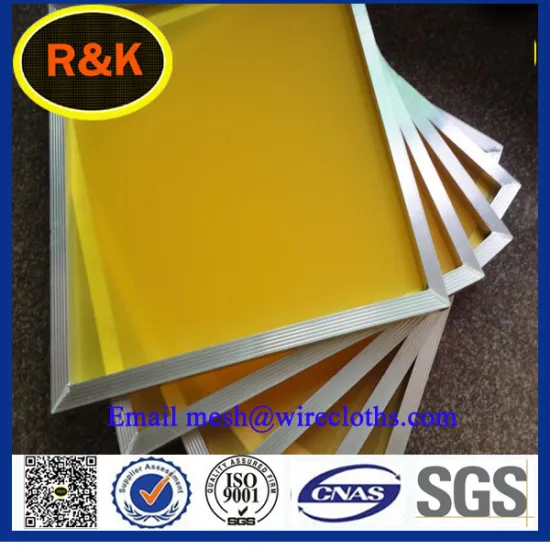 aluminum frames with polyester silk printing screen