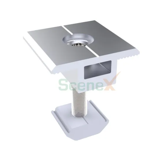 Universal Adjustable Solar Aluminum Mid Clamps for PV Panel Mounting System