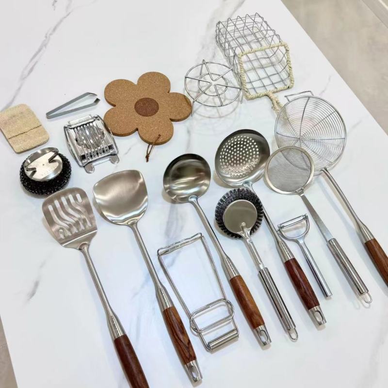 Stainless Steel Kitchen Cutlery Set for Everyday Use