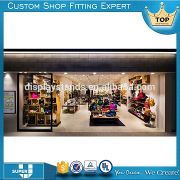 custom tailor wood Australia bag store interior design ideas