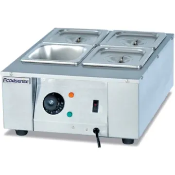 Restaurant Commercial Kitchen Equipment Hot Pot Table Electrical Stainless Steel Heating No Tap Food Warmer Bain Marie Buffet