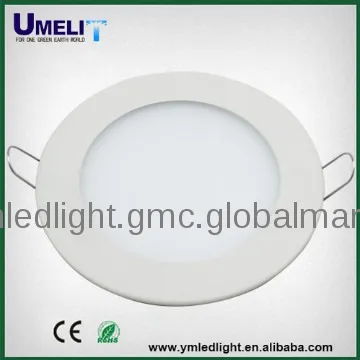 6w led round panel lighting