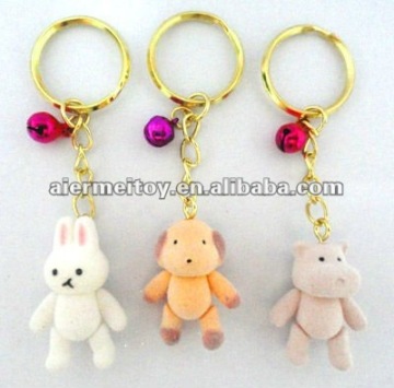 Rabbit and Dog Key Chain