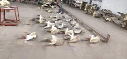 Bronze Marine 5 Blade Copper Fixed Pitch Boat Propeller 40 inch Marine Propeller