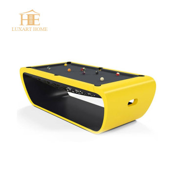 China Factory High End Billiard Glass Pool Tables for Sale