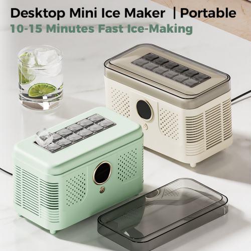 Portable Mini Ice Cube Maker for Home and Camping