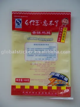 standing zip-lock pouch
