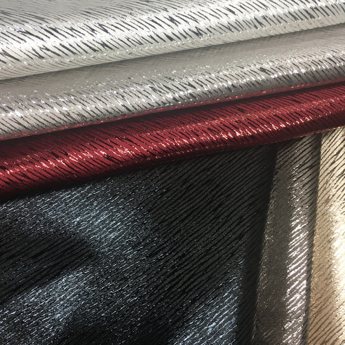 Wholesale Synthetic leather Water stripe decoration fabric