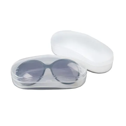 Clear Plastic Optical Case Eyewear Sunglasses Box - Glasses Storage