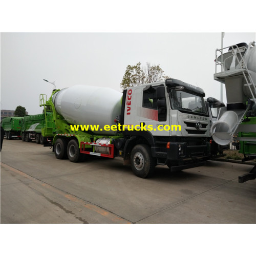 12m3 Hongyan Concrete Cement Mixer Trucks