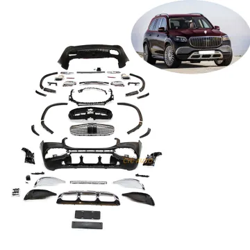 X167 Full Set Bumper Kit with Grille for Mercedes Benz GLS/Maybach 2019-2021