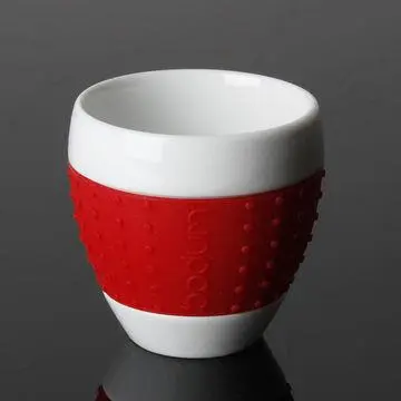 Ceramic Mugs, with Silicon Made for Bodum