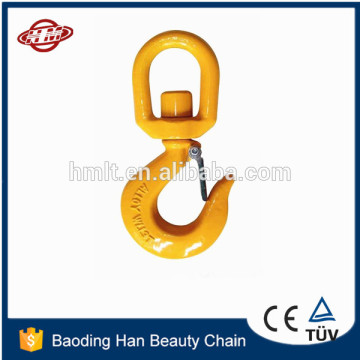alloy steel g80 5 ton swivel latch hook