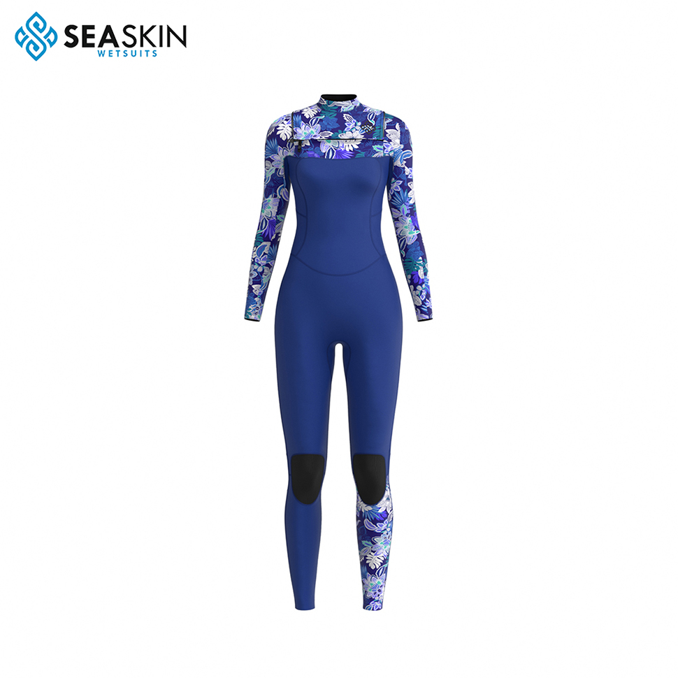 Seaskin kadınlar wetsuits çocuklar 3mm neopren tam takım elbise