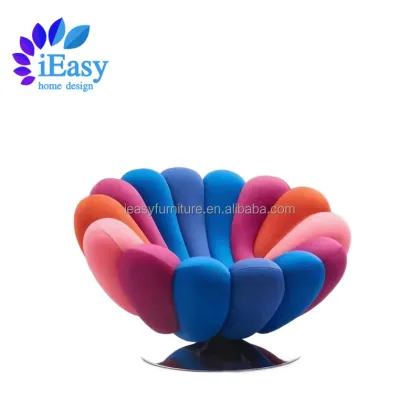 iEasyFurniture Modern Rotatable Round Anemone Leisure Chair