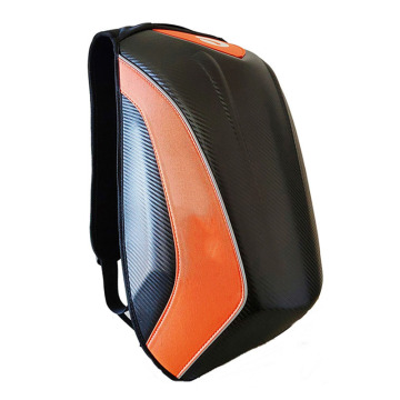 Carbon Fiber Waterproof 30L Motorbike Helmet Backpack for Traveling Cycling