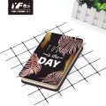 Custm today is the day style metal cover notebook diary