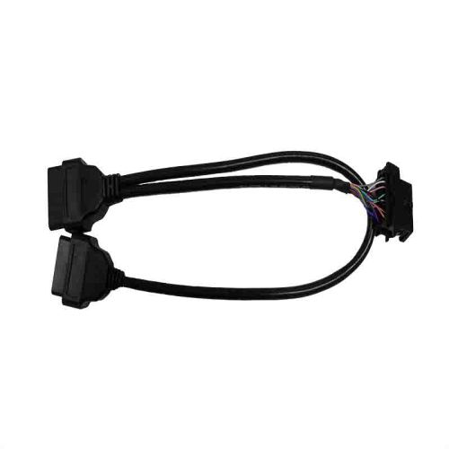 OBD2 1 Stecker auf 2 Buchsen Y-Splitter-Kabel