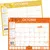Day-at-a-time desktop calender/pocket calender printing