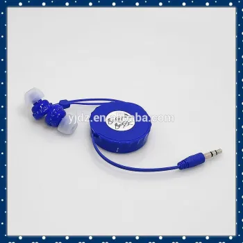 Fashion novelties from china retractable earphones for mobile