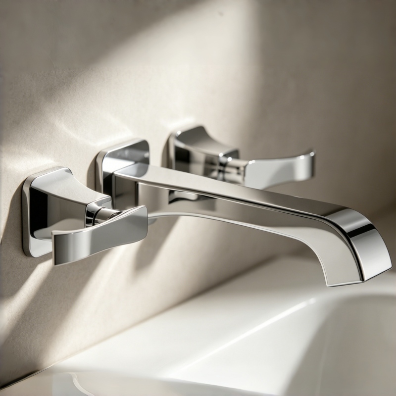 wall mount sink faucet
