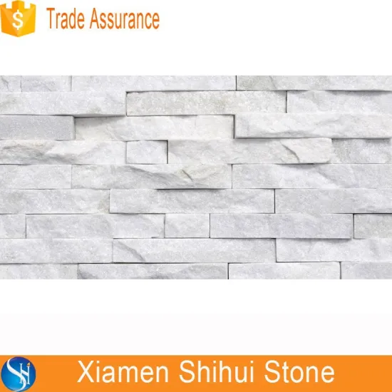 Good Price white quartz wall cladding stone