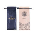 Valve Packaging Kraft Paper Bag With Tin Tie