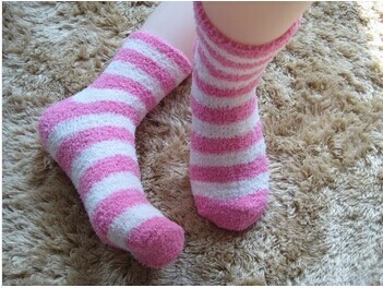 Thick Men Women Winter Floor Socks