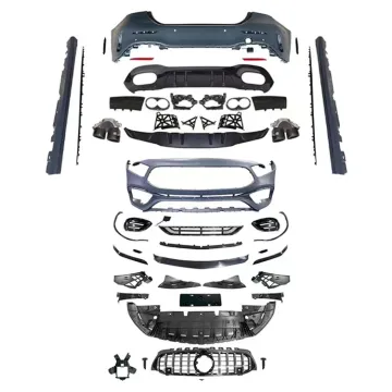 High-Quality PP Material Body Kit for Mercedes W177 AMG A45 A Style 2019