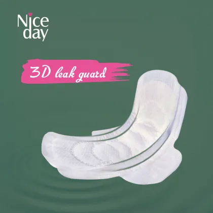 Sport girl 3D leak guard sanitary napkin